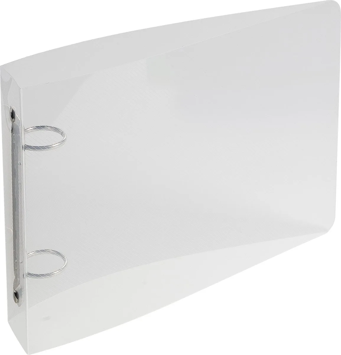 Exacompta 10x Crystal PP Ringband 125x200 - 2 ringen van 25mm - 51091E van Exacompta in Transparant – productfoto