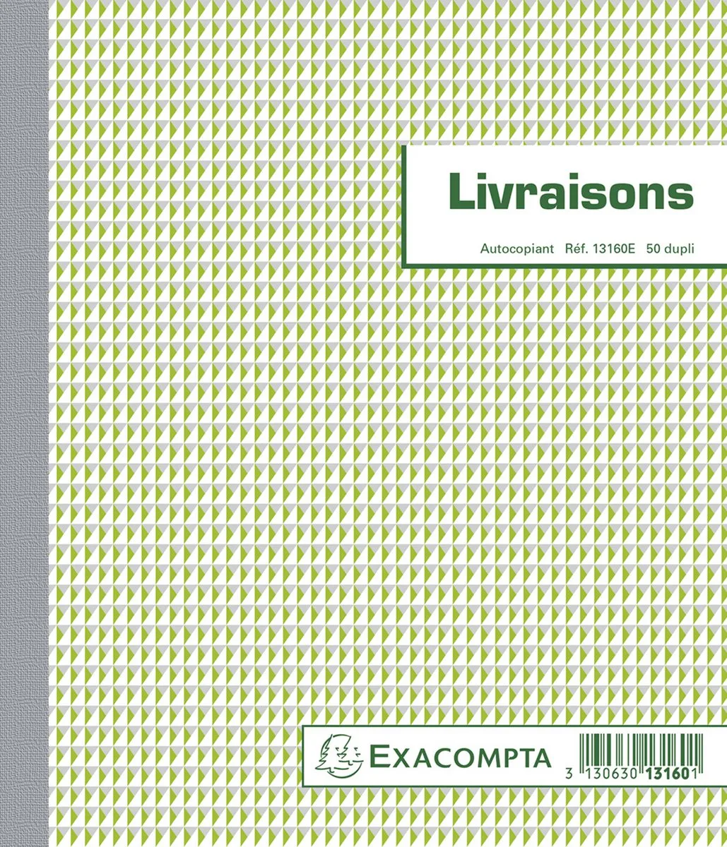 Exacompta 10x Doorschrijfpapier Leveringen 21x18cm 50 zelfkopiërend papier dupli - - 13160E van Exacompta in Ander – productfoto