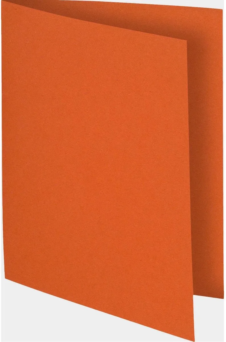 Exacompta 10x FLASH 80 - Pak van 100 inlegmappen - 150007E by Exacompta in Orange – product photo