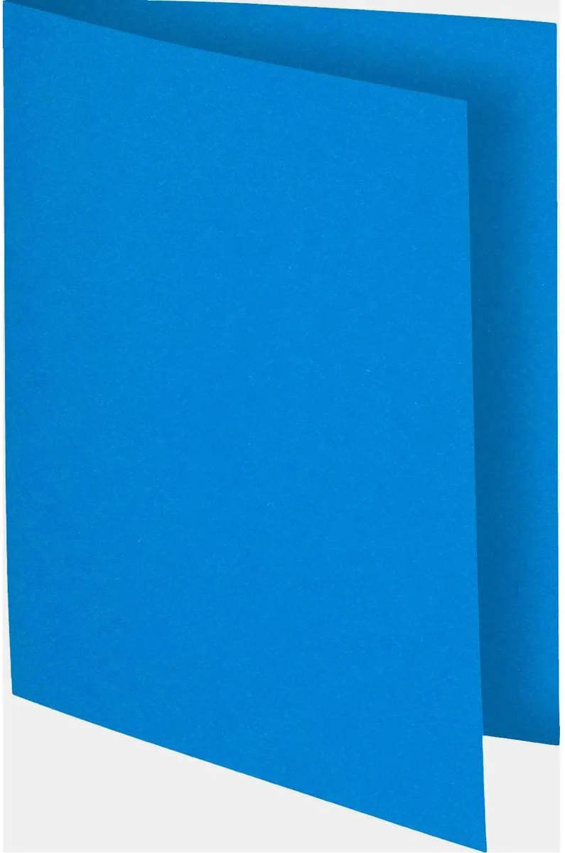 Exacompta 10x FLASH 80 - Pak van 100 inlegmappen - 150010E van Exacompta in Donkerblauw – productfoto