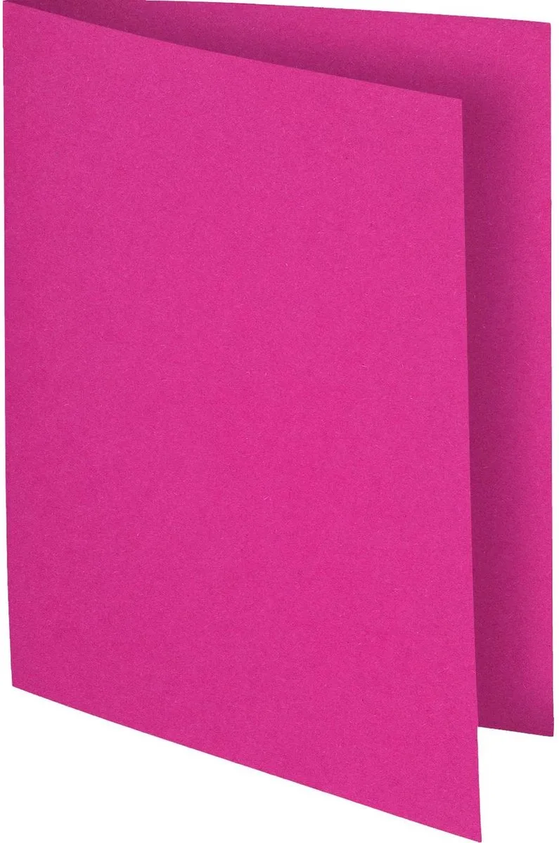 Exacompta 10x FLASH 80 - Pak van 100 inlegmappen - 150020E von Exacompta in Fuchsia – Produktfoto