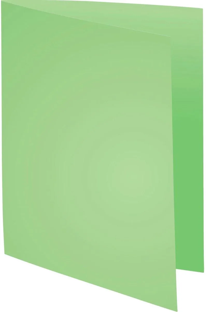 Exacompta 10x FOREVER 170 - Pak van 50 dossiermappen 170g/m2- 24x32cm voor A4. - 420213E von Exacompta in Fel groen – Produktfoto