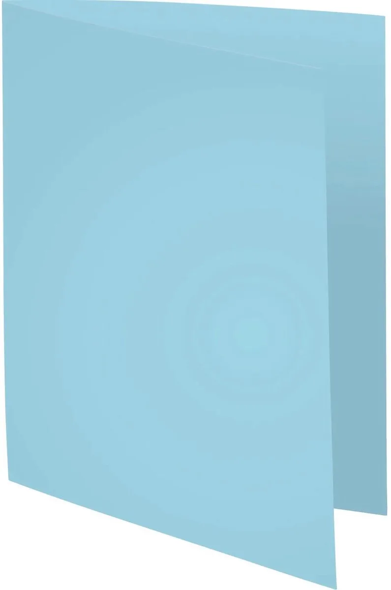 Exacompta 10x FOREVER 170 - Pak van 50 dossiermappen 170g/m2- 24x32cm voor A4. - 420206E van Exacompta in Lichtblauw – productfoto