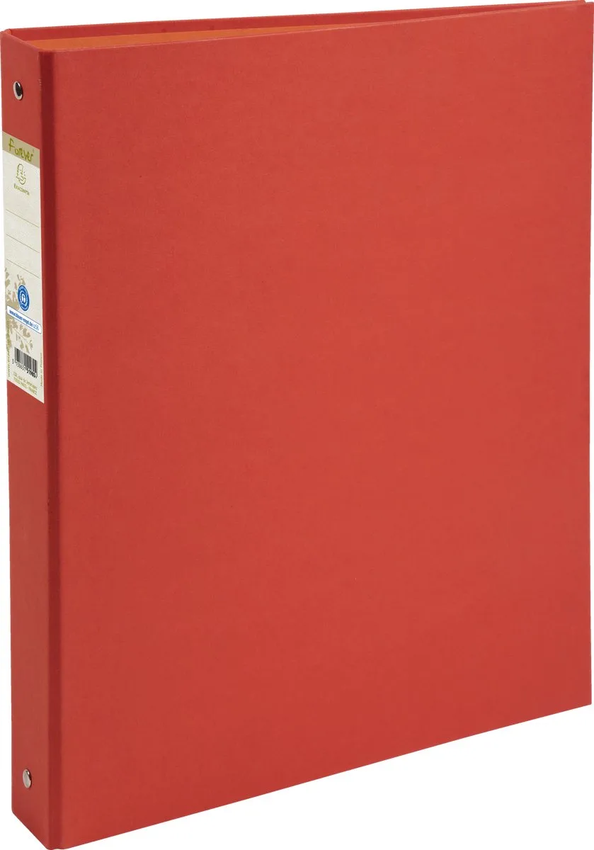 Exacompta 10x FOREVER Ringband 4 ringen A4 - 51985E van Exacompta in Rood – productfoto