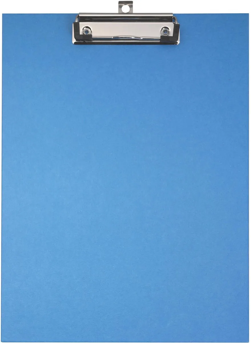 Exacompta 10x Klemplaat in gecoat papier - 23x32cm voor A4 - 17292E by Exacompta in Blue – product photo