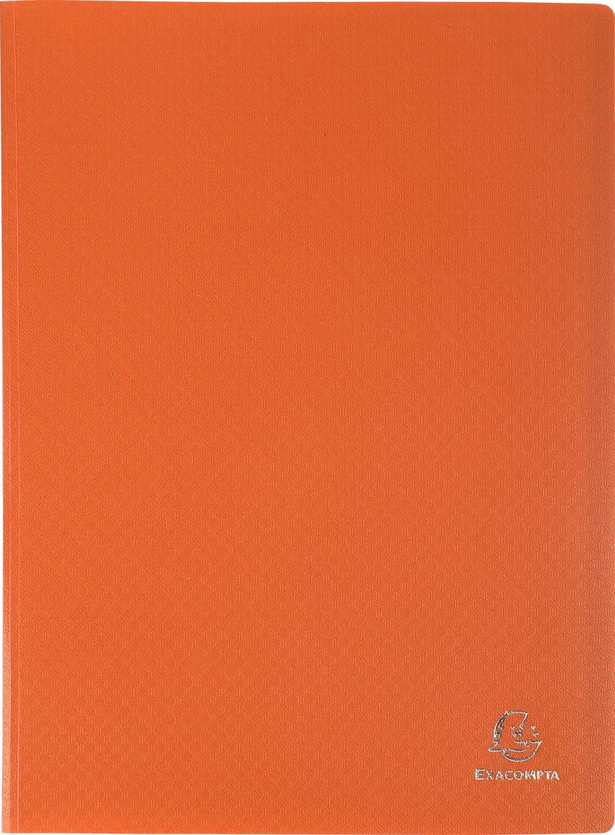 Exacompta 10x OPAK showalbum PP 5/10e - heldere tassen - 40 tassen - 80 zichten - A4 - 88424E by Exacompta in Orange – product photo