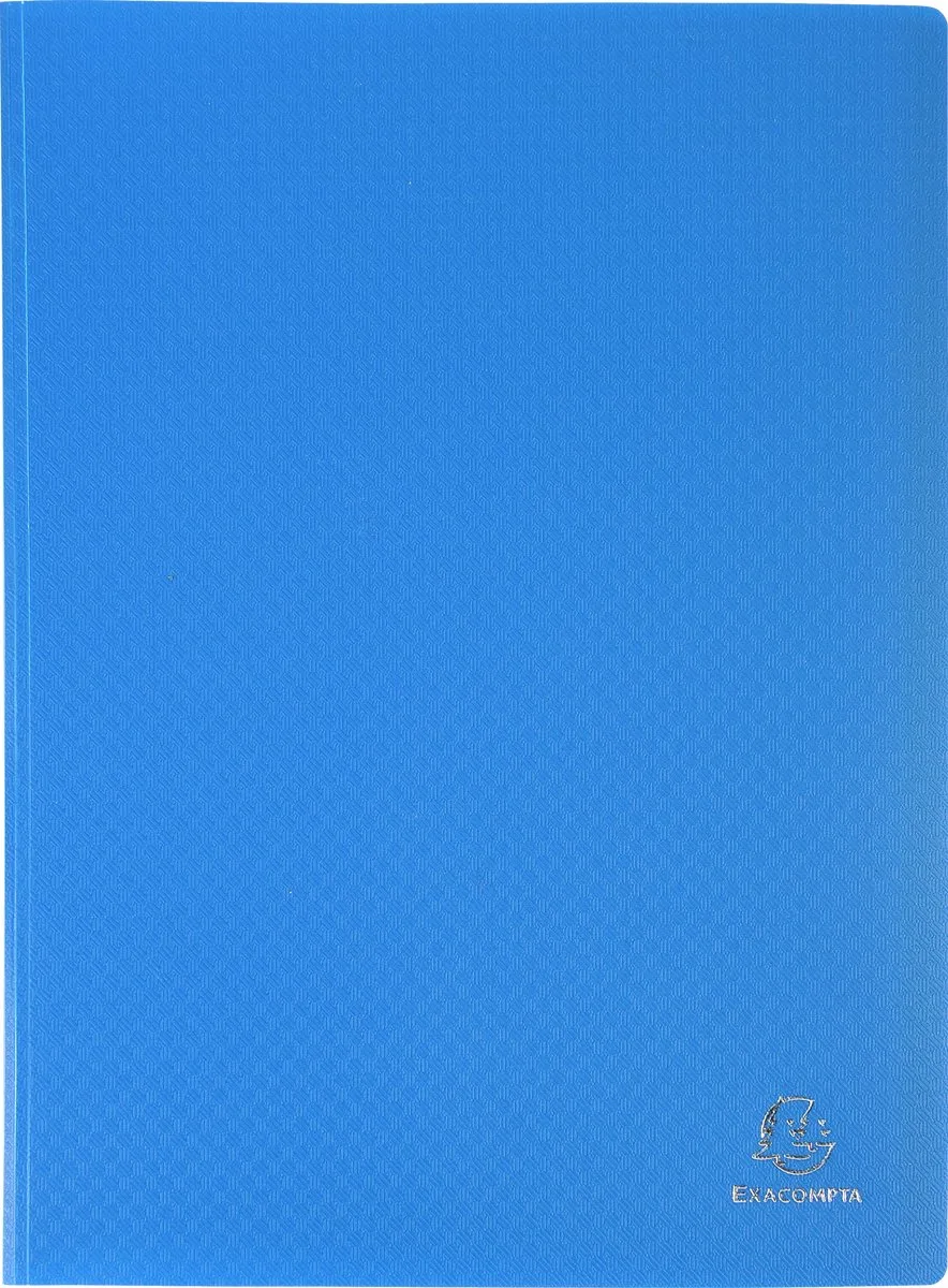 Exacompta 10x OPAK showalbum PP 5/10e - heldere tassen - 50 tassen - 100 zichten - A4 - 8852E by Exacompta in Light blue – product photo