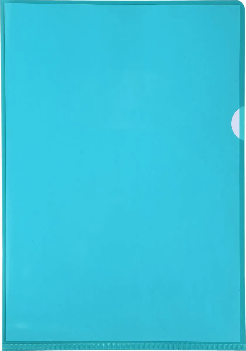 Exacompta 10x Pak van 10 L mappen - gladde en stevige PVC 13/100e - A4 - 660595E by Exacompta in Green – product photo
