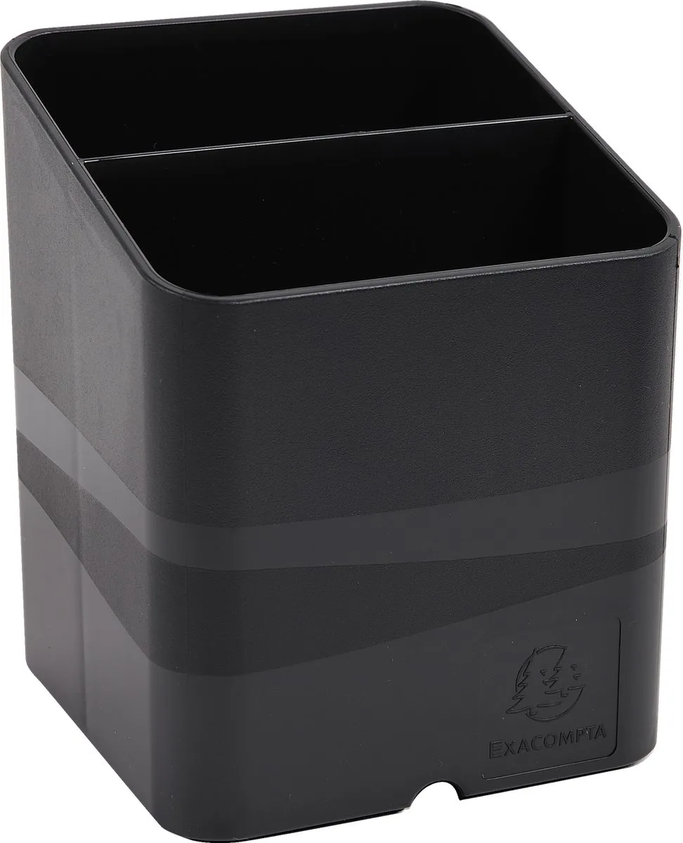 Exacompta 10x PEN-CUBE Pennenhouder ECOBlack - 677014D von Exacompta in Schwarz – Produktfoto
