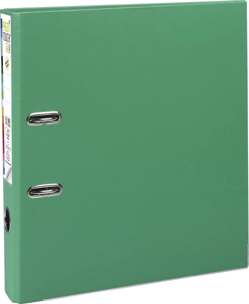 Exacompta 10x Prem'Touch® PP Ordner met hefboom - Rug 50mm - A4 maxi - 53143E by Exacompta in Green – product photo