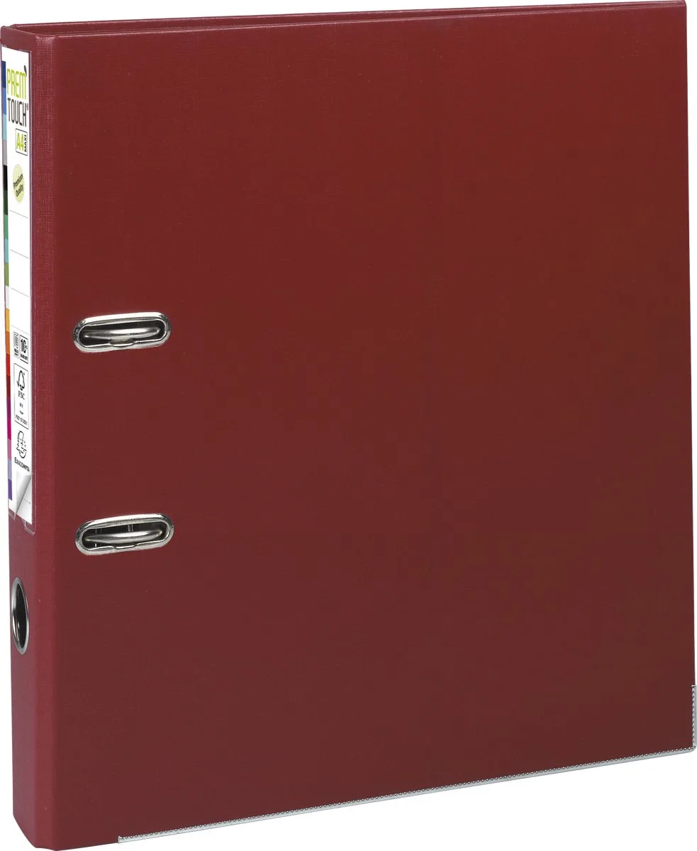 Exacompta 10x Prem'Touch® PP Ordner met hefboom - Rug 50mm - A4 maxi - 53104E by Exacompta in Bordeaux – product photo