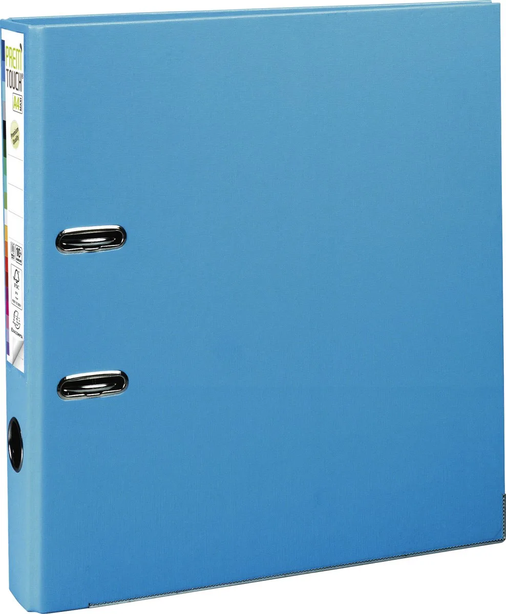 Exacompta 10x Prem'Touch® PP Ordner met hefboom - Rug 50mm - A4 maxi - 53102E de Exacompta en Bleu clair – photo produit