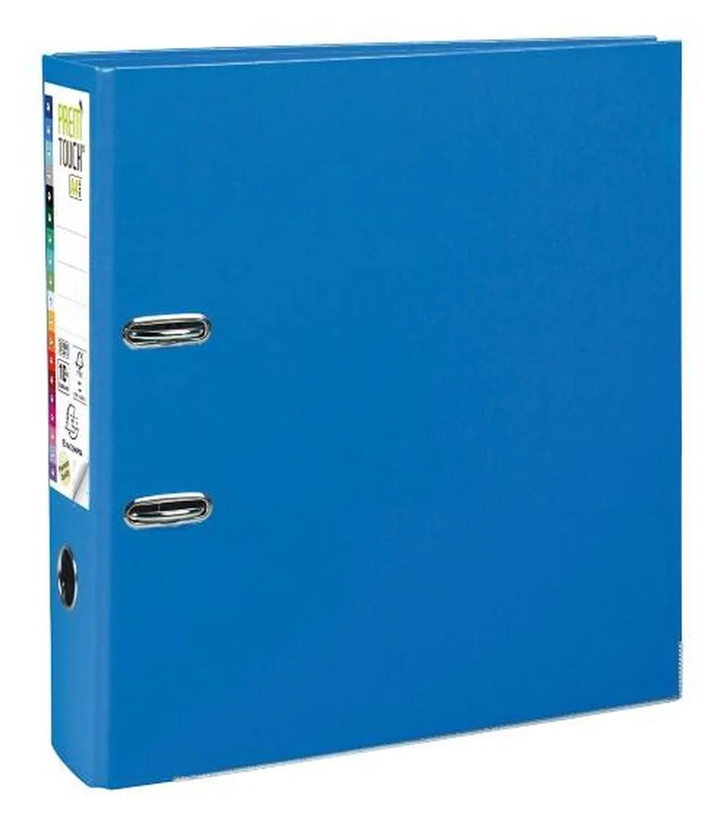 Exacompta 10x Prem'Touch® PP Ordner met hefboom - Rug 80mm - A4 maxi - 53342E van Exacompta in Blauw – productfoto