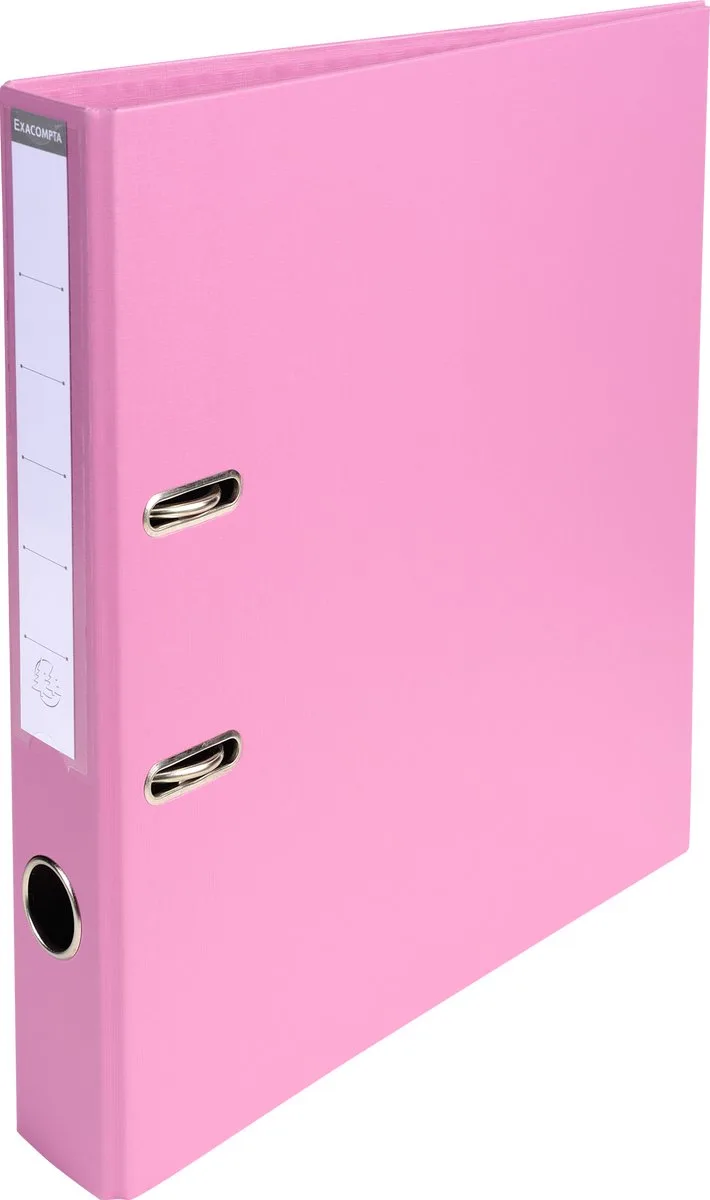 Exacompta 10x Prem'Touch® PVC Ordner met hefboom - rug 50 mm - A4 - 53555E van Exacompta in Roze – productfoto