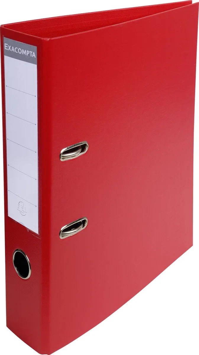 Exacompta 10x Prem'Touch® PVC Ordner met hefboom - rug 70 mm - A4 - 53745E by Exacompta in Red – product photo