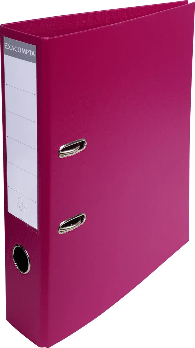 Exacompta 10x Prem'Touch® PVC Ordner met hefboom - rug 70 mm - A4 - 53747E by Exacompta in Fuchsia – product photo