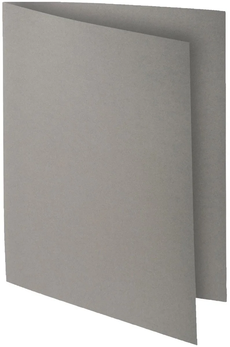 Exacompta 10x ROCK''S 210 Pak van 10 dossiermappen 210g/m2 24x32cm voor A4. - 217109E van Exacompta in Grijs – productfoto