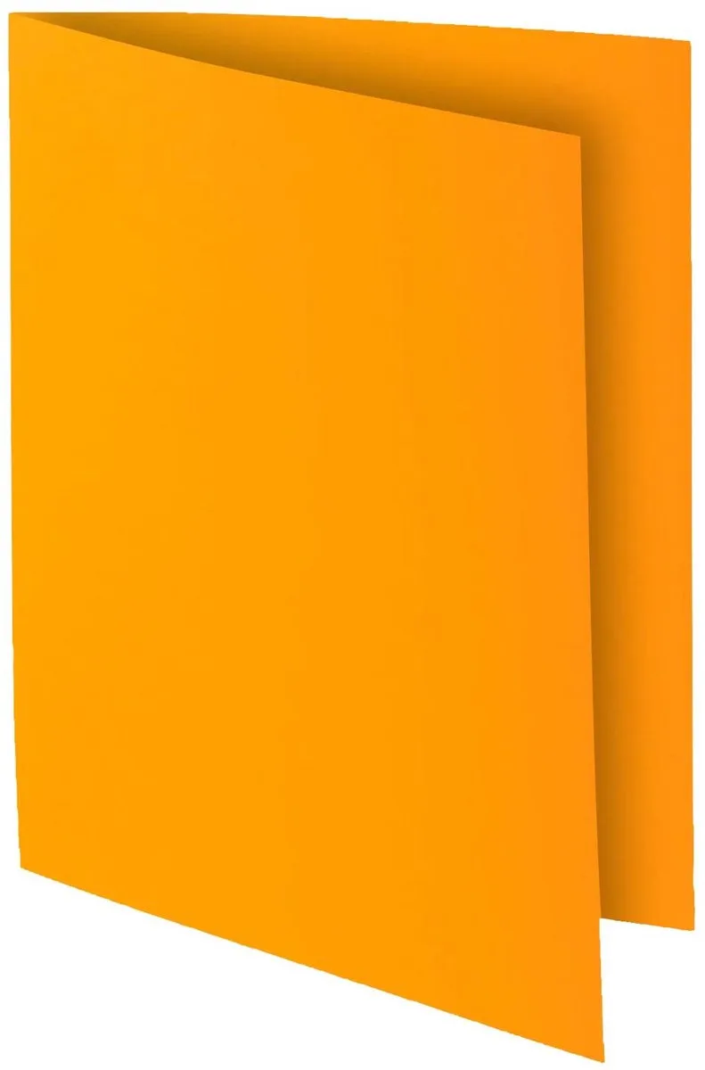 Exacompta 10x ROCK''S 210 Pak van 10 dossiermappen 210g/m2 24x32cm voor A4. - 217126E by Exacompta in Oker – product photo