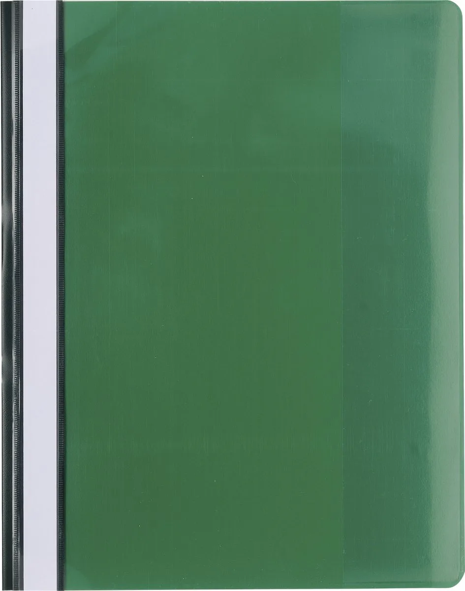 Exacompta 10x Snelhechtmap PVC Premium kwaliteit - A4 - 439915B by Exacompta in Green – product photo