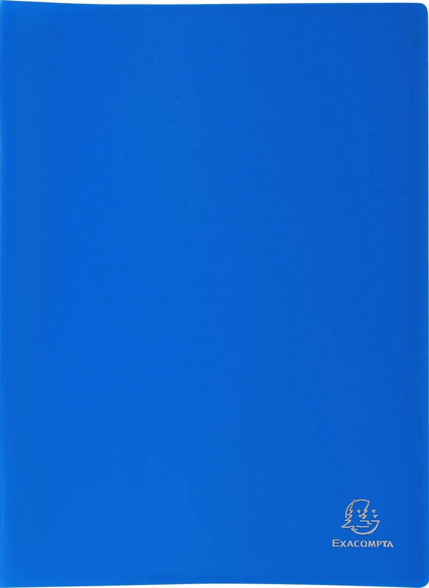 Exacompta 12x OPAK Showalbum zachte PP - 50 tassen- 100 zichten - A4 - 8557E by Exacompta in Light blue – product photo