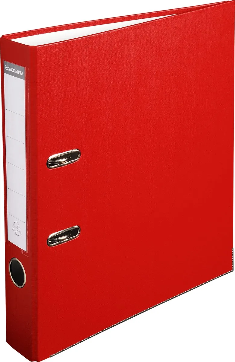 Exacompta 20x Ordner met hefboom in PP /karton - rug van 50mm - A4 - 915403B by Exacompta in Red – product photo