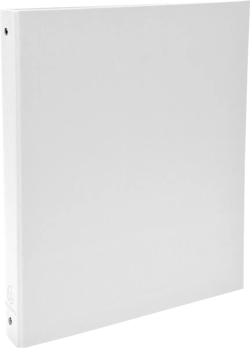 Exacompta 20x Ringband in PP met harde omslag - 4 ringen van 30mm - A4 - 51378E de Exacompta en Blanc – photo produit