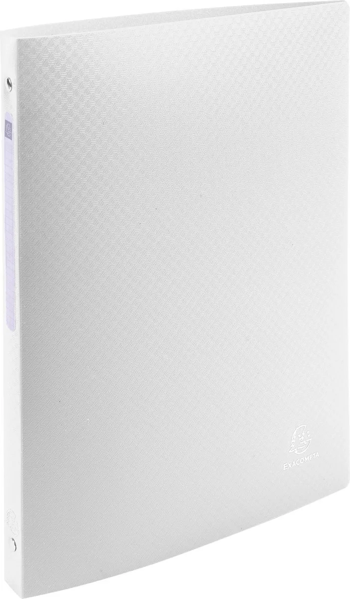 Exacompta 20x Ringband met 4 ringen 15mm polypropyleen OPAK - A4 - 51185E by Exacompta in White – product photo