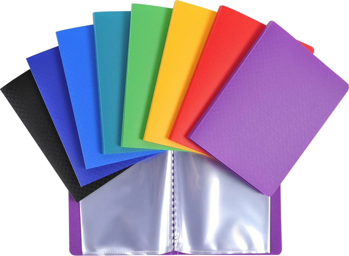 Exacompta 20x Showalbum Pocket - PP ondoorschijnend cristal - 20 tassen - 40 zichten - 11x15 cm - 88209E by Exacompta in Geassorteerd – product photo