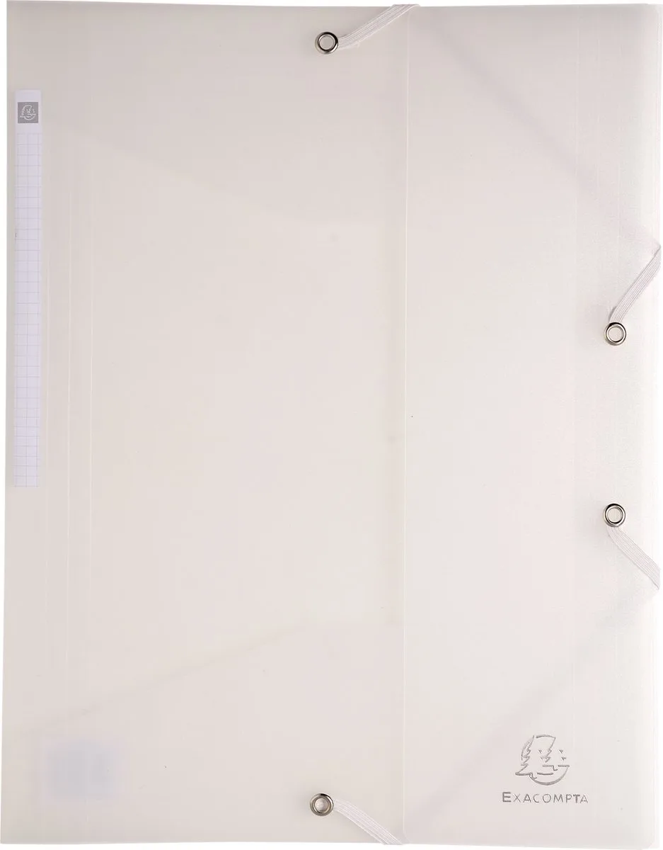 Exacompta 25x Elastomap 3 kleppen Polypro Chromaline - pocket formaat 12x16cm - 50889E van Exacompta in Geassorteerd – productfoto