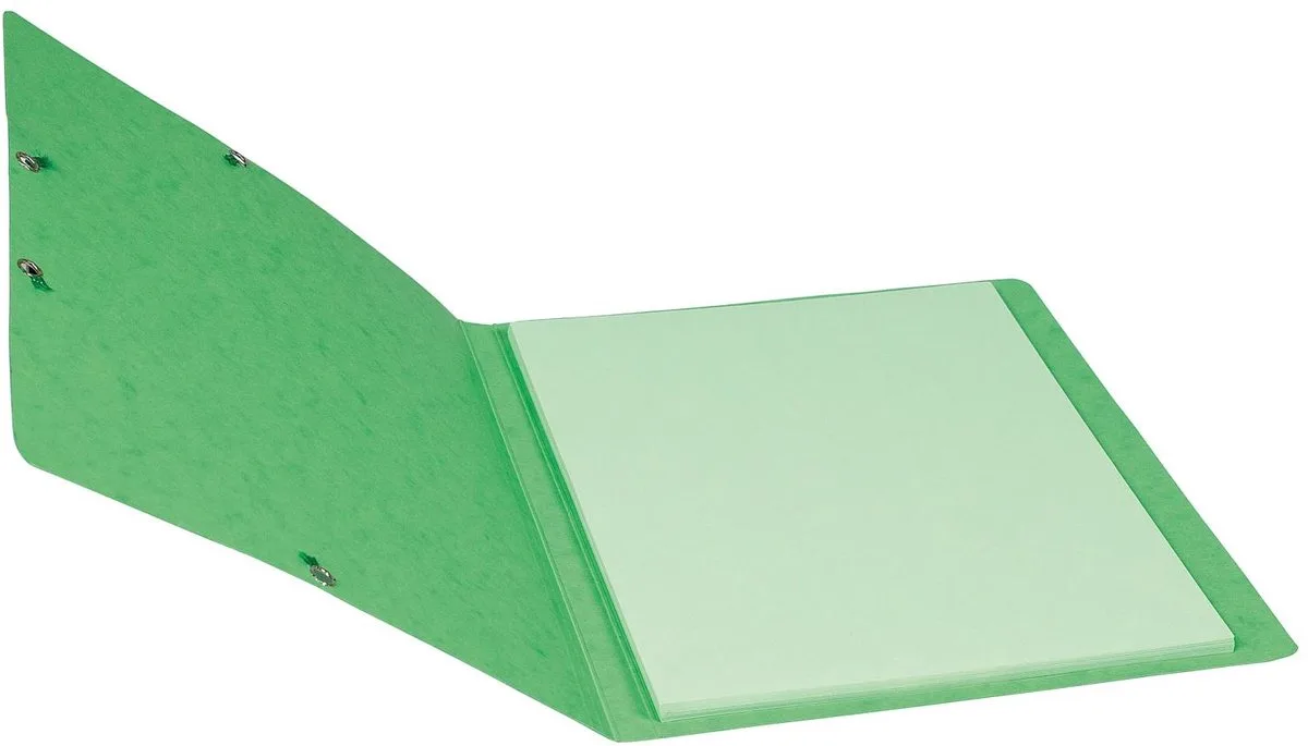 Exacompta 25x Elastomap zonder klep in glanskarton 400gm2 - A4 - 5563E by Exacompta in Lindengroen – product photo