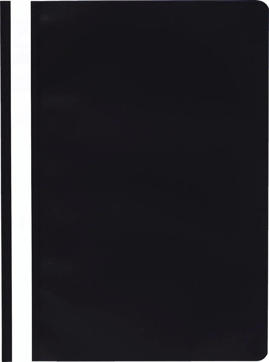 Exacompta 25x Snelhechtmap PP standaardkwaliteit - A4 - 449201B de Exacompta en Noir – photo produit