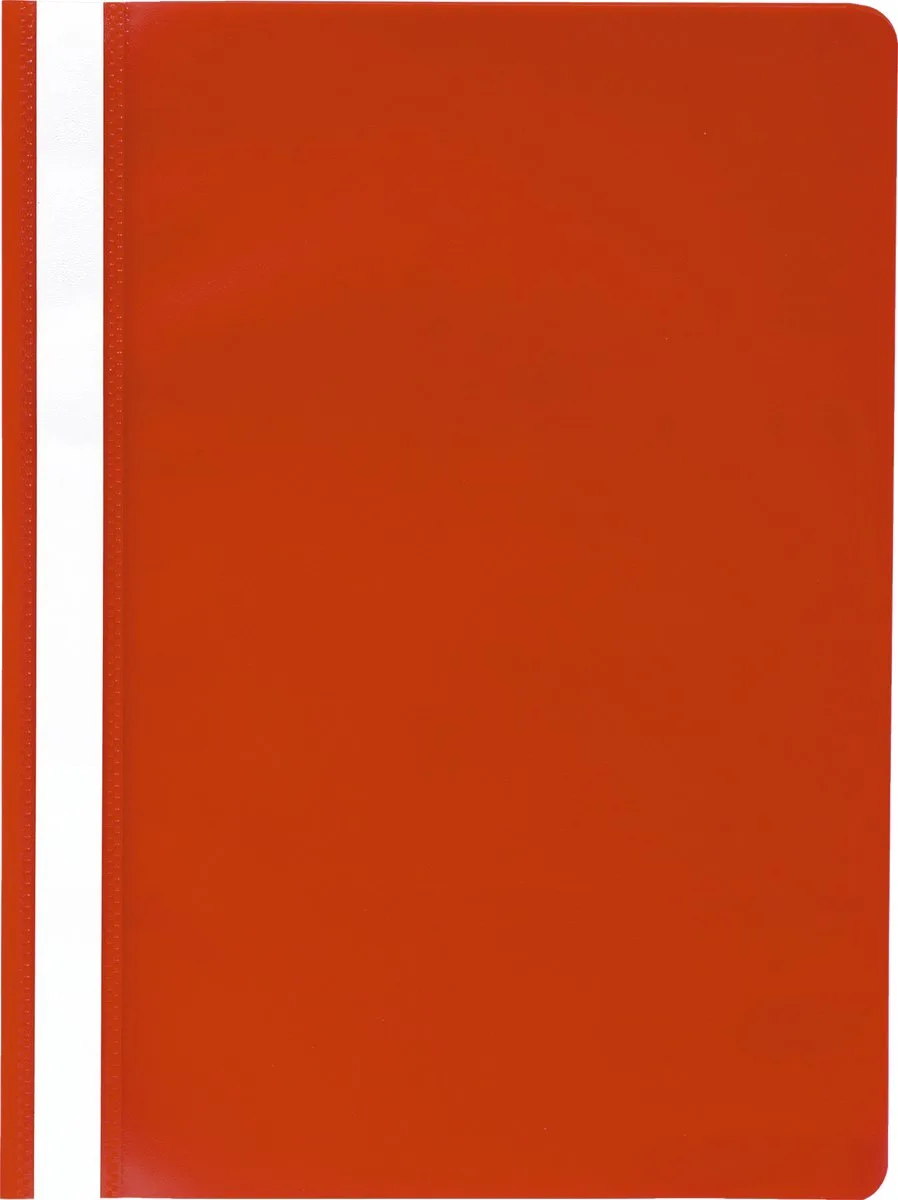 Exacompta 25x Snelhechtmap PP standaardkwaliteit - A4 - 449203B de Exacompta en Rouge – photo produit
