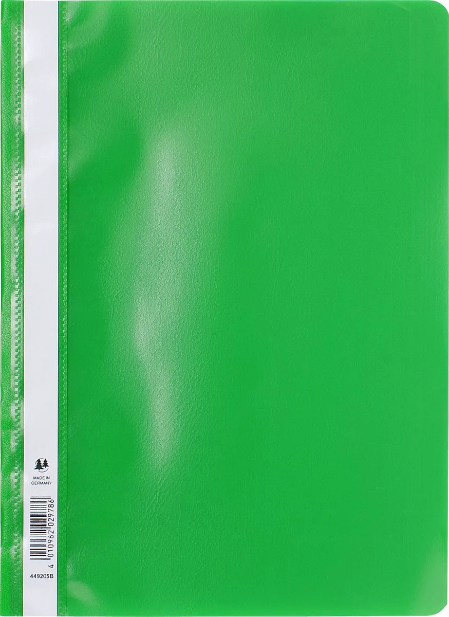 Exacompta 25x Snelhechtmap PP standaardkwaliteit - A4 - 449205B de Exacompta en Vert clair – photo produit