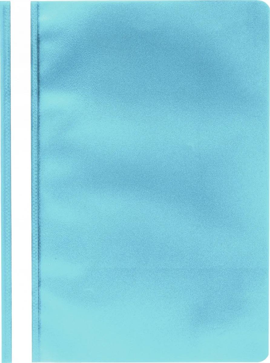 Exacompta 25x Snelhechtmap PP standaardkwaliteit - A4 - 449206B van Exacompta in Lichtblauw – productfoto