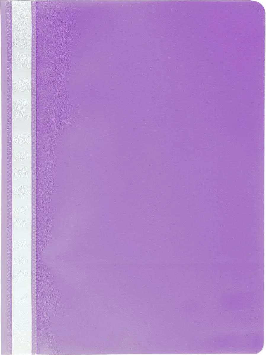 Exacompta 25x Snelhechtmap PP standaardkwaliteit - A4 - 449218B van Exacompta in Purper – productfoto