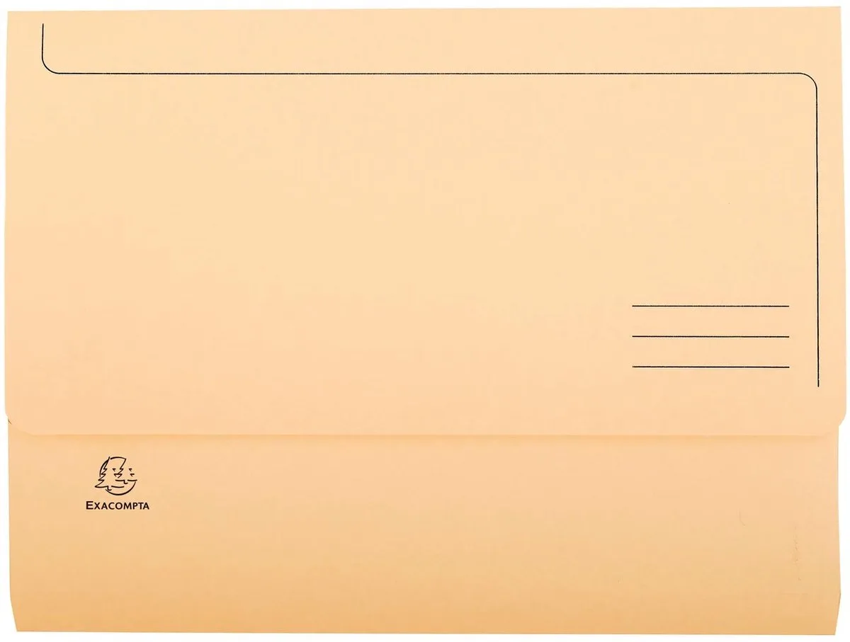 Exacompta 3x SUPER Pak van 50 pocketmappen 210gm2 - 24,5x32,5cm A4 - 46770E de Exacompta en Geassorteerd – photo produit