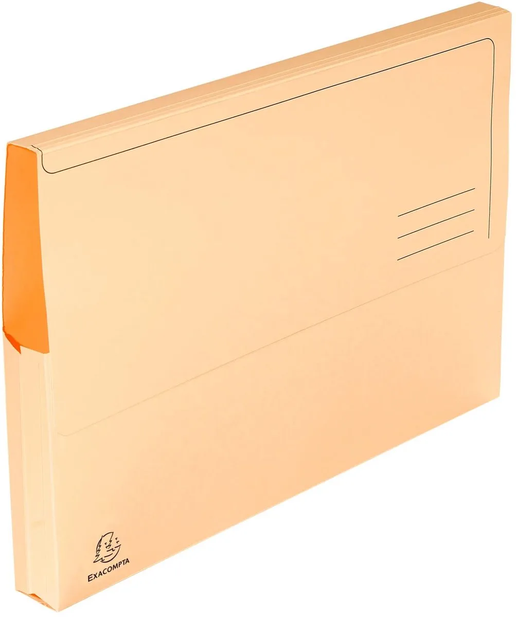 Exacompta 3x SUPER Pak van 50 pocketmappen 210gm2 - 24,5x32,5cm A4 - 46774E de Exacompta en Gems – photo produit