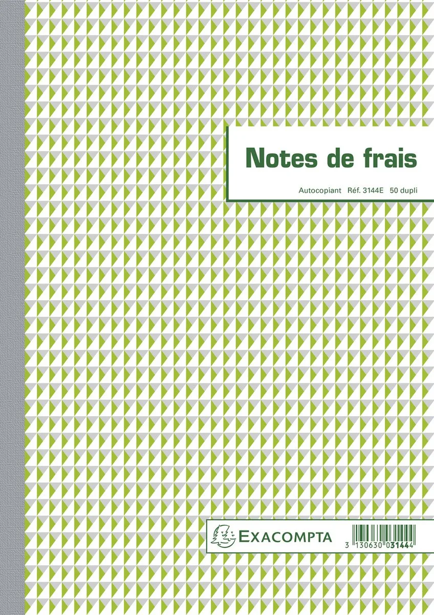 Exacompta 5x Doorschrijfpapier Kostennota's 29,7x21cm 50 bladen zelfkopiërend papier dupli - - 3144E by Exacompta in Ander – product photo