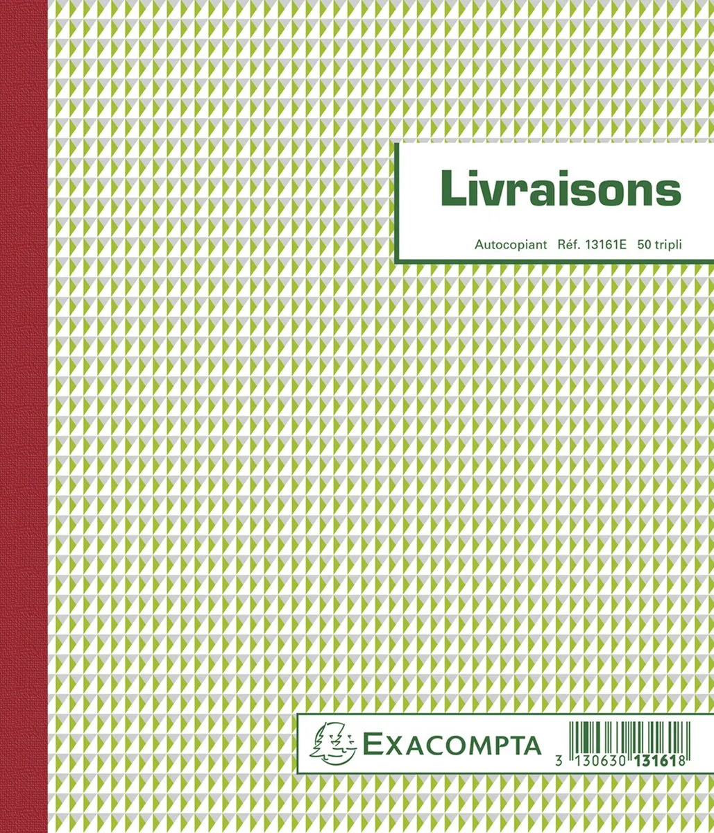 Exacompta 5x Doorschrijfpapier Leveringen 21x18cm 50 bladen triple zelfkopiërend - - 13161E de Exacompta en Ander – photo produit