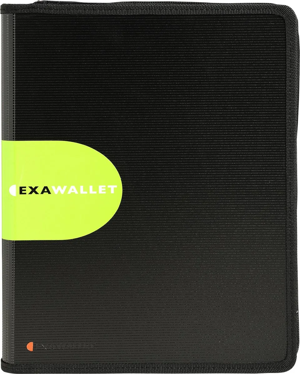 Exacompta 5x Exactive® Exawallet vergadermap met rekenmachine - 55534E by Exacompta in Black – product photo