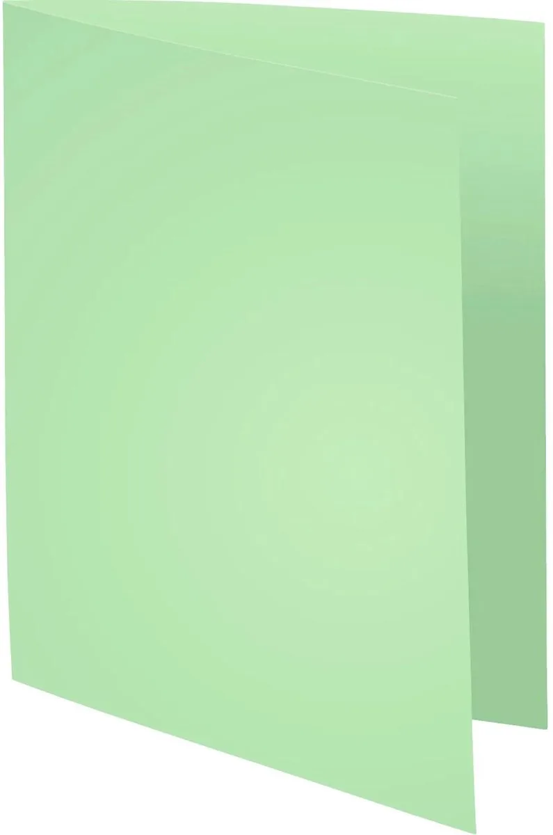 Exacompta 5x FOREVER 170 - Pak van 100 dossiermappen 170g/m2- 24x32cm voor A4. - 420004E by Exacompta in Grasgroen – product photo