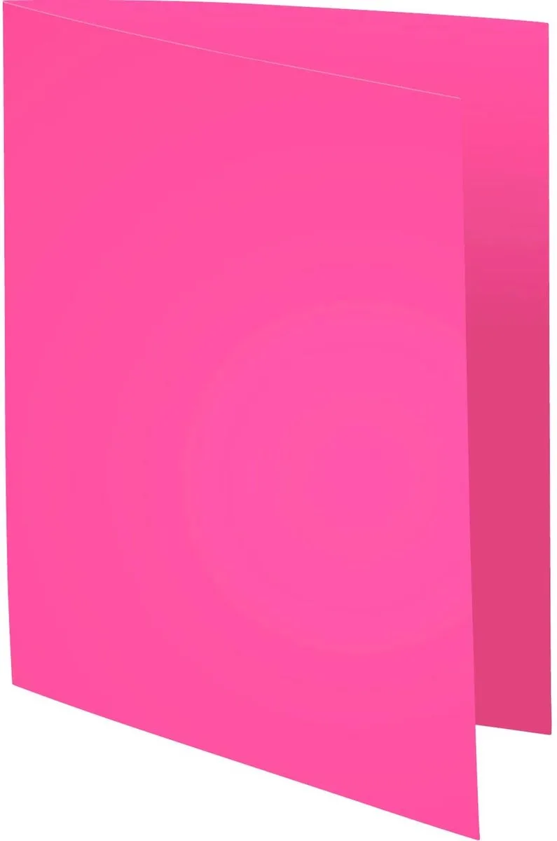 Exacompta 5x FOREVER 220-Pak van 100 dossiermappen 220g/m2 24x32cm voor A4. - 410020E van Exacompta in Fuchsia – productfoto