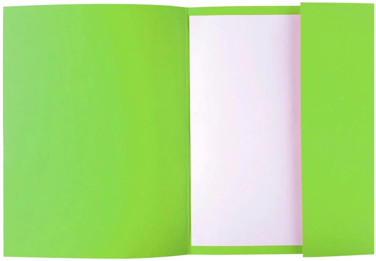 Exacompta 5x ROCK''S 210 -Pak van 50 dossiermappen 210g/m2 met 1 klep - 24x32cm A4 - 218013E by Exacompta in Green – product photo