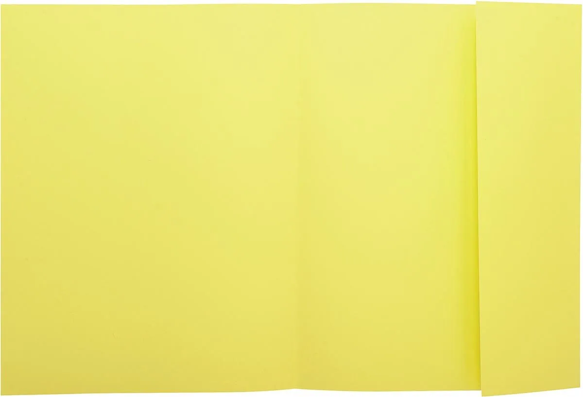 Exacompta 5x SUPER 210 - Pak van 50 dossiermappen met 1 klep - 24x32cm - 339005E de Exacompta en Kanariegeel – photo produit