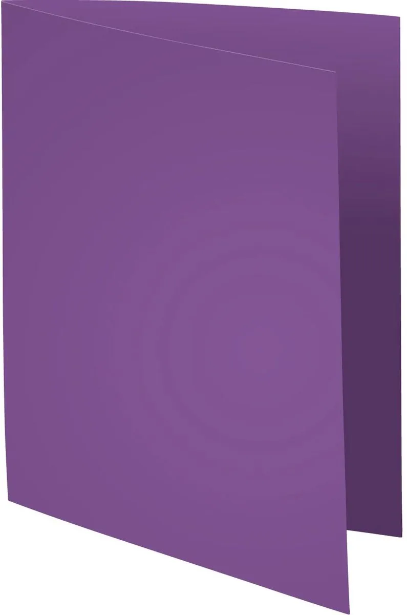 Exacompta 5x SUPER 60 - Pak van 250 inlegmappen - 22x31cm voor A4 - 850016E från Exacompta i Lila – produktbild