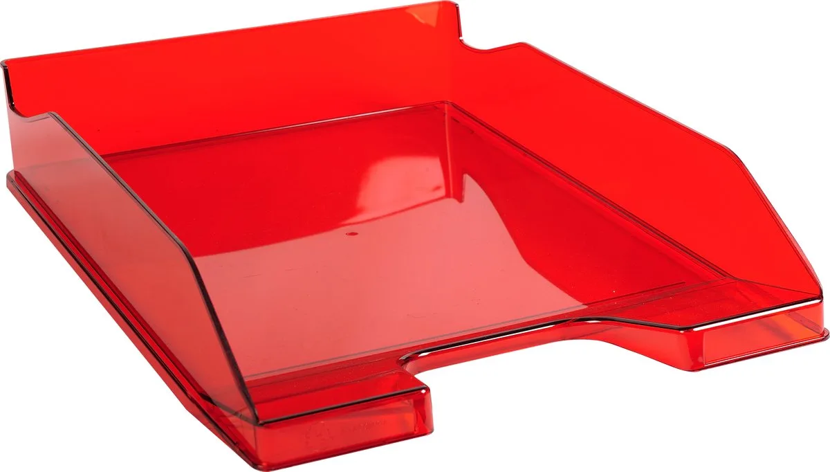 Exacompta 6x Brievenbak COMBO MIDI - 113224D de Exacompta en Karmijnrood glossy – photo produit