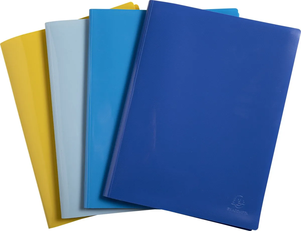 Exacompta 88120E 12x Porte-vues A4 60 vue by Exacompta in Couleurs assorties – product photo