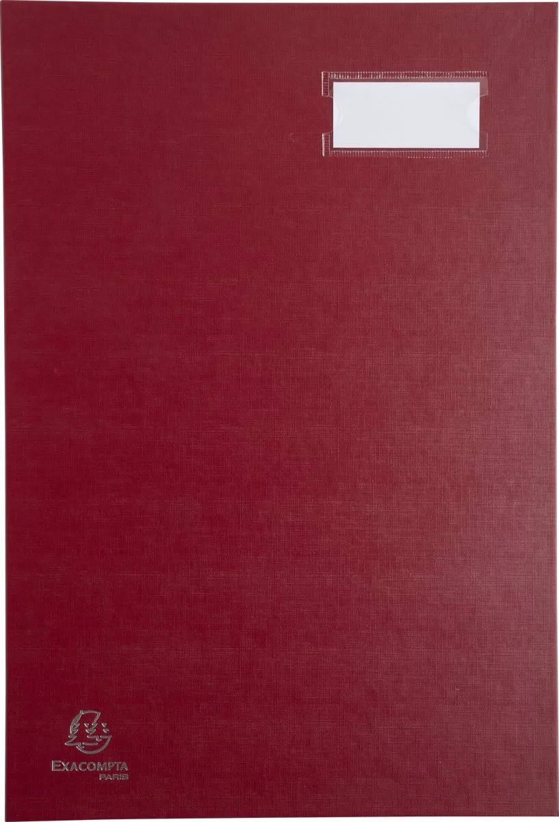 Exacompta 8x Handtekenmap - 20 Indelingen - 57025E van Exacompta in Rood – productfoto