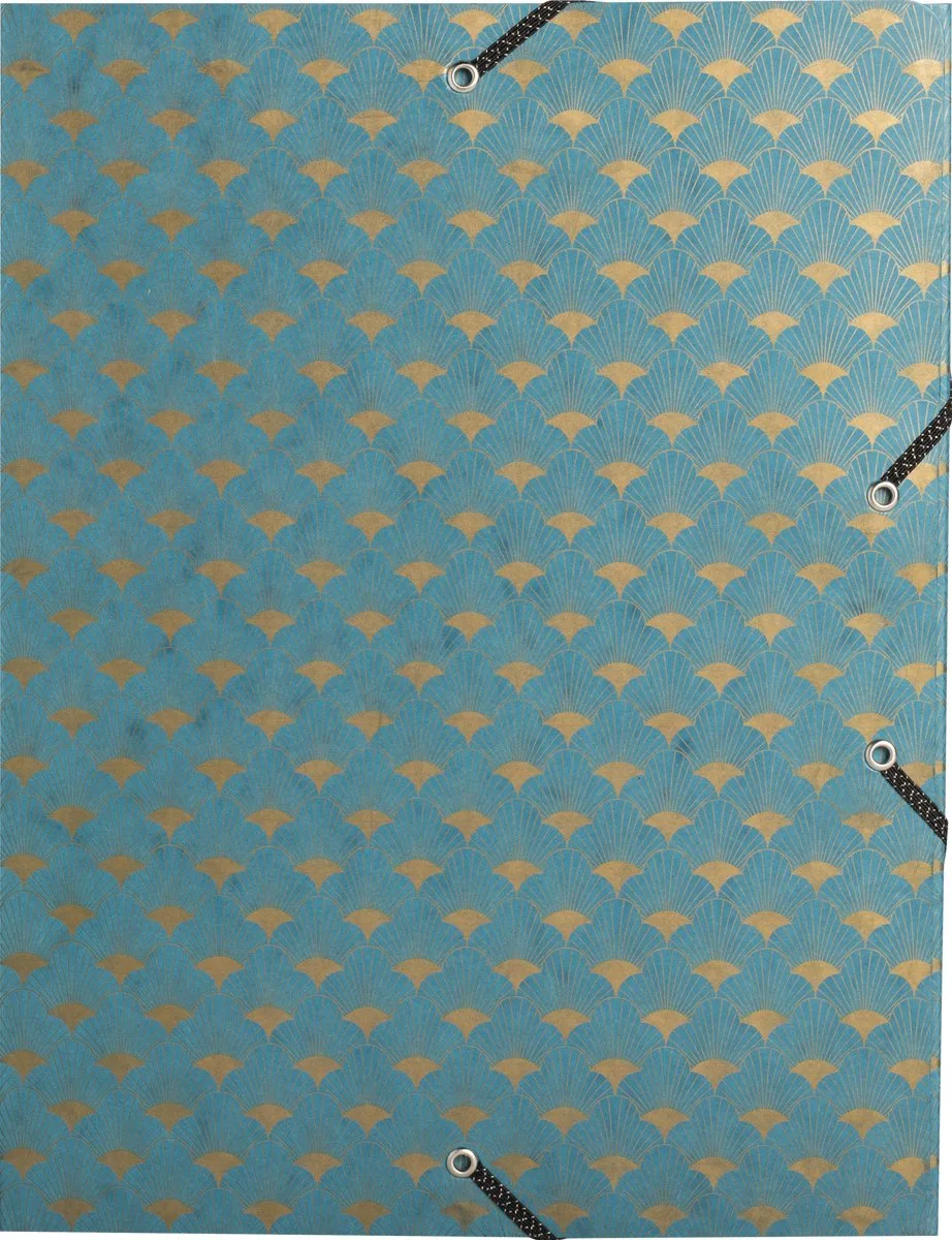 Exacompta 8x Klasseerdoos met rug 40mm in glanskarton 600g/m2 Neo Deco - 59450E de Exacompta en Geassorteerd – photo produit