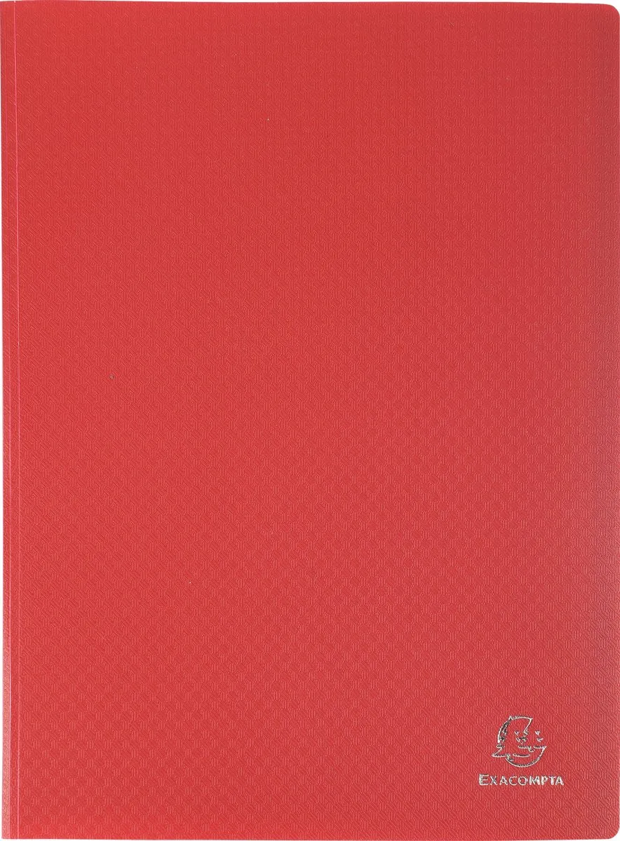 Exacompta 8x OPAK showalbum PP 5/10e - heldere tassen - 100 tassen - 200 zichten - A4 - 88115E von Exacompta in Rot – Produktfoto